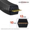 El modelo de Correa hexagonal Contitech CONTI V DUAL AA108 13 x 2743 Le - AA108-CONTITECH