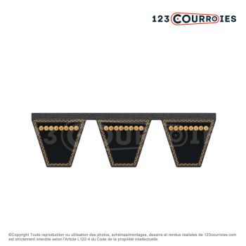 El modelo de Correa Optibelt KB Kraftband 2-8V3750 - 2-8V3750-OPTIBELT