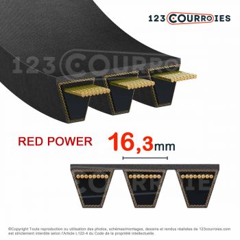 El modelo de Correa Optibelt KB Kraftband Red Power 3 3-SPB2000RP - 3-SPB2000RP-OPTIBELT