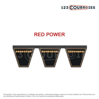 El modelo de Correa Optibelt KB Kraftband Red Power 3 3-SPB4750RP - 3-SPB4750RP-OPTIBELT