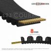 El modelo de Correa dentada Gates Polychain GT2 720-8MGTPC2-12 - 720-8MGTPC2-12-GATES