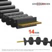 El modelo de Correa dentada doble Optibelt Omega 1610-D14M40 - 1610-D14M40-OPTIBELT