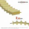 El modelo de Correa dentada doble poliuretano 180DMXL025-PU - 180DMXL025-PU