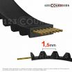 El modelo de Correa dentada simple super torque 91,5-S1.5M6 - 91,5-S1.5M6