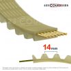 El modelo de Correa dentada simple super torque 994-S14M55-PUK - 994-S14M55-PUK