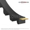 El modelo de Correa dentada simple Mégadyne Isoran 285-RPP5-12 - 285-RPP5-12-MEGADYNE