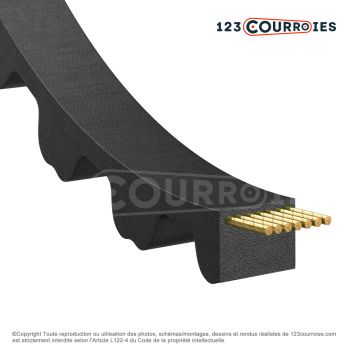 El modelo de Correa dentada simple Optibelt Omega 575-5M15 - 575-5M15-OPTIBELT