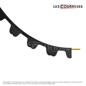 El modelo de Correa dentada simple Optibelt Omega 575-5M15 - 575-5M15-OPTIBELT
