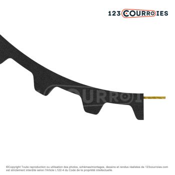 El modelo de Correa dentada simple Gates Powergrip 232XL050 - 232XL050-GATES