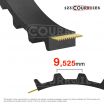 El modelo de Correa dentada simple Optibelt ZR 124L150 - 124L150-OPTIBELT