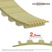 El modelo de Correa dentada simple poliuretano Optibelt Alpha torque T2.5-277,5-22 - T2.5-277,5-22-OPTIBELT