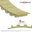 El modelo de Correa dentada simple poliuretano Optibelt Alpha torque T5-575-50 - T5-575-50-OPTIBELT