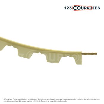 El modelo de Correa dentada simple poliuretano Optibelt Alpha torque AT10-1700-20 - AT10-1700-20-OPTIBELT