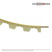 El modelo de Correa dentada simple poliuretano Optibelt Alpha torque AT10-1700-20 - AT10-1700-20-OPTIBELT