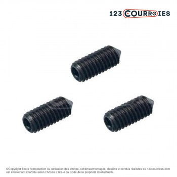 El modelo de Tornillo para casquillo cónico 1210 - 1215 - 1610 - 1615 ref : VISMA3/8 - VISMA3/8