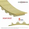 El modelo de Correa dentada simple poliuretano Optibelt Alpha power T5AP-425-50 - T5AP-425-50-OPTIBELT