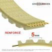 El modelo de Correa dentada simple poliuretano Optibelt Alpha power AT5AP-545-8 - AT5AP-545-8-OPTIBELT