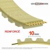 El modelo de Correa dentada simple poliuretano Optibelt Alpha power AT10AP-1300-12 - AT10AP-1300-12-OPTIBELT