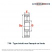 El modelo de Polea dentada para casquillo cónico PD14M192-85MA - PD14M192-85MA