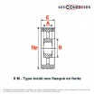 El modelo de Polea dentada para casquillo cónico PD14M112-170MA - PD14M112-170MA