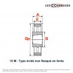 El modelo de Polea dentada para casquillo cónico PDH10096MA - PDH10096MA