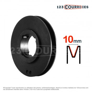 El modelo de Polea trapezoidal para casquillo cónico SPZ140/5MA - SPZ140/5MA