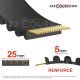 Correa dentada abierta 5MR25-NEOSTEEL-GATES