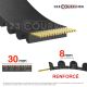 Correa dentada abierta 8MR30-NEOSTEEL-GATES