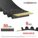 Correa dentada abierta 8MR50-NEOSTEEL-GATES
