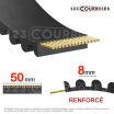 Correa dentada abierta 8MR50-NEOSTEEL-GATES