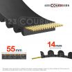 El modelo de Correa dentada abierta 14M55-NEOGLASS-GATES - 14M55-NEOGLASS-GATES