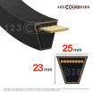 El modelo de Correa trapezoidal lisa 8V1250 - 8V1250