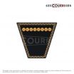 El modelo de Correa trapezoidal lisa 8V1250 - 8V1250