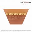 El modelo de Correa trapezoidal dentada poliuretano Bando VC6X520 La - VC6X520-BANDO