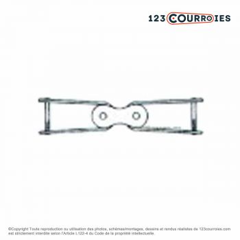 El modelo de Unión articulada para correa trapezoidal Open C 22 mm AGRART-C - AGRART-C