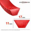 El modelo de Correa trapezoidal termosellable B - B-PU-ROUGE