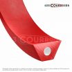 El modelo de Correa trapezoidal reforzada termosellable C - C-PU-RENFP-ROUGE