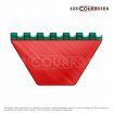 El modelo de Correa trapezoidal con supergrip termosellable Z - ZSG-PU-ROUGE