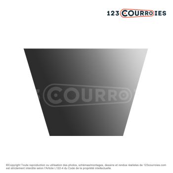El modelo de Correa trapezoidal poliuretano Bando Banflex 3M345 - 3M345-BANDO