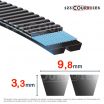 Correa trapezoidal poliuretano Bando Banflex 2-5MS1090