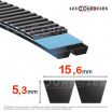 Correa trapezoidal poliuretano Bando Banflex 2-7MS1030
