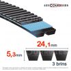 Correa trapezoidal poliuretano Bando Banflex 3-7MS1950