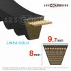 Correa trapezoidal dentada Mégadyne LineaGold XPZ875