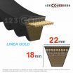 Correa trapezoidal dentada Mégadyne LineaGold XPC5000