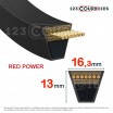 Correa trapezoidal lisa Optibelt Red Power 3 SPB3550 Ld