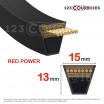 Correa trapezoidal lisa Optibelt Red Power 3 5V2800