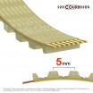 El modelo de Correa dentada simple poliuretano AT5-1215-75 - AT5-1215-75