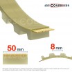 El modelo de Correa dentada abierta 8M50-PUSTEEL - 8M50-PUSTEEL