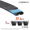 Correa trapezoidal poliuretano Bando Banflex 3-11MS1320