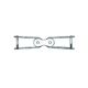 Unión articulada para correa hexagonal Open A 13 mm AGRART-AA-OPTIBELT